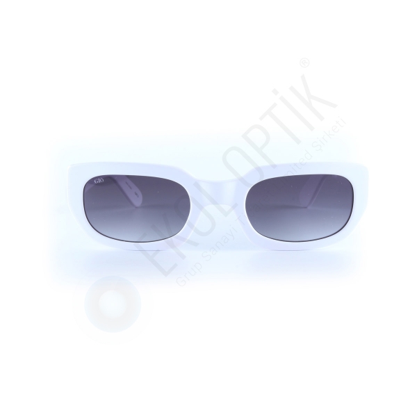 G1411C6 Occhiali Di Gio Kadın Güneş Gözlüğü Beyaz